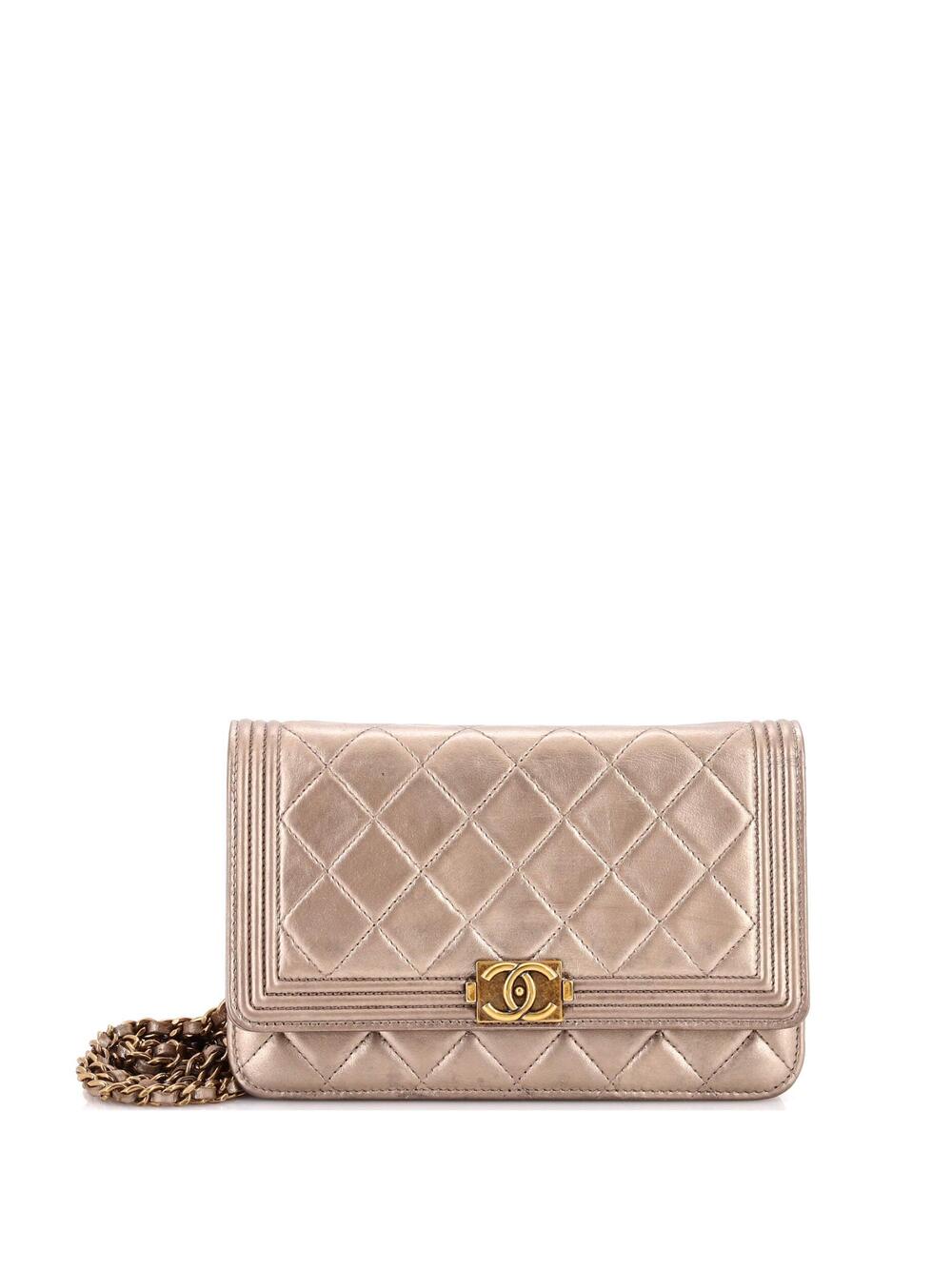 Chanel Boy Wallet On Chain Quilted #364245C24B